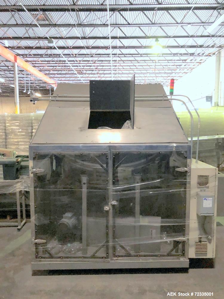Used Posimat Access Series N15 Rotary Bottle Unscrambler System with Bulk Feed