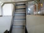 Used Bulk Bottle Incline Belt Conveyor With Bottom Feed Hopper