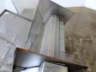 Used Bulk Bottle Incline Belt Conveyor With Bottom Feed Hopper