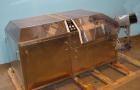 Used Kalish Bottle Unscrambler, model 7400, stainless steel. Feeds containers at up to 100 CPM, 42'' x 32'' x 22'' bulk hopper with 12'' x 28'' flighted rubber elevator belt, 3'' flights spaced 6'' o...