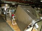 Used Kalish Kalisort-200 Bottle Orienter, Model 7430. Approximately 200 bottles per minute. Includes a starwheel, 4’’ wide x 74’’ long takeaway conveyor, and a stainless steel hopper, serial# 0012. I...