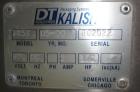 Used Kalish Model 7440 Kalisort Bulk Bottle Unscrambler