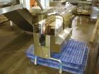 Used DT Kalish Kalisort 7400 bulk bottle unscrambler with DT Kalish model 999 inoized air cleaner bottle inverter and twin nozzle cleaning head, serial# 0001. (1) DT Kalish unscrambler, model 7400. I...
