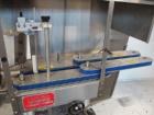 Used Kaps-All AU3 Bulk Bottle Unscrambler. Capable of speeds up to 150 bottles per minute. Bottle size range: (height) 1/2