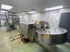 Used Kaps-All Model AU-6 Automatic Plastic Bottle Unscrambler. Capable of speeds up to 300 per minute, depending on size and shape of container. Container size range: 1/16oz to 32oz capable of orient...