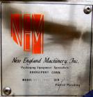 Used New England Machinery Model NEH-200 Bulk Bottle Unscrambler