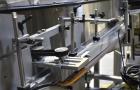 Used New England Machinery Model NEHCL-200AJ Bulk Bottle Unscrambler. Machine is capable of speeds up to 200 bottles per minute. Container size range: Diameter 5/8