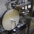 Used New England Machinery Model NEHCL-200AJ Bulk Bottle Unscrambler. Machine is capable of speeds up to 200 bottles per minute. Container size range: Diameter 5/8