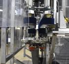 Used New England Machinery Model NEHCL-200AJ Bulk Bottle Unscrambler. Machine is capable of speeds up to 200 bottles per minute. Container size range: Diameter 5/8