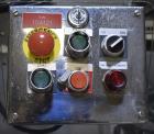 Used New England Machinery Model NEHCL-200AJ Bulk Bottle Unscrambler. Machine is capable of speeds up to 200 bottles per minute. Container size range: Diameter 5/8