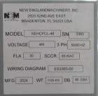 Unused New England NEHCPCL48 Compact Bottle Unscrambler with Ionizer Air Rinser!