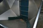 Used Mengibar 44” Diameter Bottle Unscrambler, Model MI-2, Serial #306015, Built 1997. Includes an integrated elevator, model EC300/2000, serial #306015. SELLING PRICE AS IS, WHERE IS, SANFORD, NC.