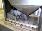 Used Omega Design feeder for Bottle Unscrambler,model H-1-18 bulk bottle elevator. Last running 15, 30, 60cc plastic bottles.