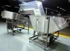 Used Omega Design Model 5D-ST Bulk Bottle Unscrambler with Hopper Elevator Mode