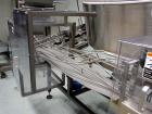 Used Omega Design Model 5D-ST Bulk Bottle Unscrambler with Hopper Elevator Mode