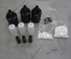 Used Omega Design Model 5D-ST Bulk Bottle Unscrambler with Hopper Elevator Mode