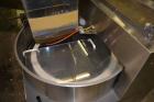 Used Pace Omniline Model M 300 Bulk Bottle Unscrambler with integrated elevator. Capable of speeds from 10 to 400 bottles per minute. Can handle bottles from 30cc to 1000cc with changeparts. Pharma-L...