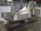 Used- Pace Packaging Model M-600HK SSD Automatic High Speed Bulk Bottle Unscrambler. Capable of speeds up to 500 BPM. Bottle...