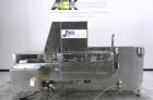 Used Pace Model M300 Pharmaceutical Bottle Unscrambler capable of speeds up to 250 containers per minute. Has bulk elevator and hopper, ionized air cleaner and all stainless steel construction. Conta...