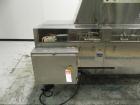 Used Pace Model M300 Pharmaceutical Bottle Unscrambler capable of speeds up to 250 containers per minute. Has bulk elevator and hopper, ionized air cleaner and all stainless steel construction. Conta...