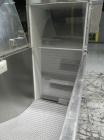 Used Pace Model M300 Pharmaceutical Bottle Unscrambler capable of speeds up to 250 containers per minute. Has bulk elevator and hopper, ionized air cleaner and all stainless steel construction. Conta...