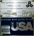 Used Pace Model M300 Pharmaceutical Bottle Unscrambler capable of speeds up to 250 containers per minute. Has bulk elevator and hopper, ionized air cleaner and all stainless steel construction. Conta...