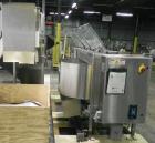 Used Pace Packaging Corporation Model M350 Omni-Line Bottle Unscrambler. Machine is capable of speeds up to 250 bottles per minute. Bottle size range: 30 CC to 1000 CC. Machine is of stainless steel ...