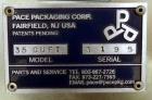 Used Pace Packaging Corporation Model M350 Omni-Line Bottle Unscrambler. Machine is capable of speeds up to 250 bottles per minute. Bottle size range: 30 CC to 1000 CC. Machine is of stainless steel ...