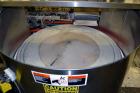 Used Pace Packaging Corporation Omni-Line Bottle Unscrambler, Model M400SS D, Stainless Steel. Capable of approximately 200 bottles per minute. Approximate  48” diameter disc, orientate belt.  3/60/4...