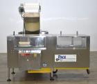 Used Pace Packaging Bulk Bottle Unscrambler, Model M400. Capable of orienting approximately 20-350 bottles a minute, depending on application. Container size range: .33 oz (10mL) to 1.3 gallon (5L) w...