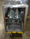 Used- Pace Packaging Bulk Bottle Unscrambler, Model M400. Capable of orienting approximately 20-350 bottles a minute, depend...
