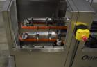 Used Pace Omni-Line Bulk Bottle Unscrambler, Model M600. Capable of speeds up to 500 bpm (depending on bottle). Bottle size range of .8 oz (25 ml) to 2.5 gallon (9.5L). Control panel with (4) Allen B...