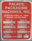 Used Palace Packaging Model D-36-SPB/H-50 Bulk Bottle Unscrambler