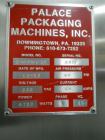 Used Palace Packaging Model D.48.PB/H.30 Bottle Unscrambler