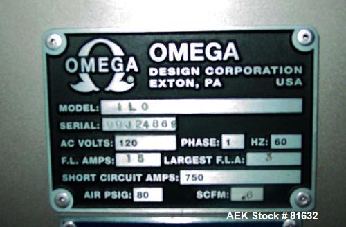 Used Omega Container Orienter, Model ILO.