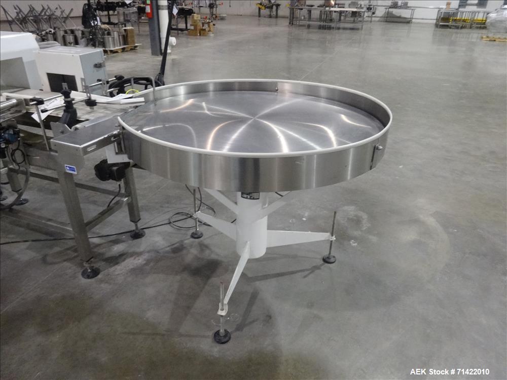Used RBM Model TT-48 Rotary Turn Table