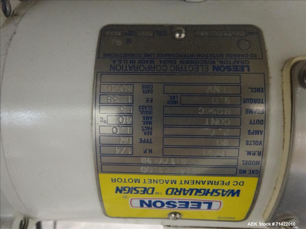 Used RBM Model TT-48 Rotary Turn Table