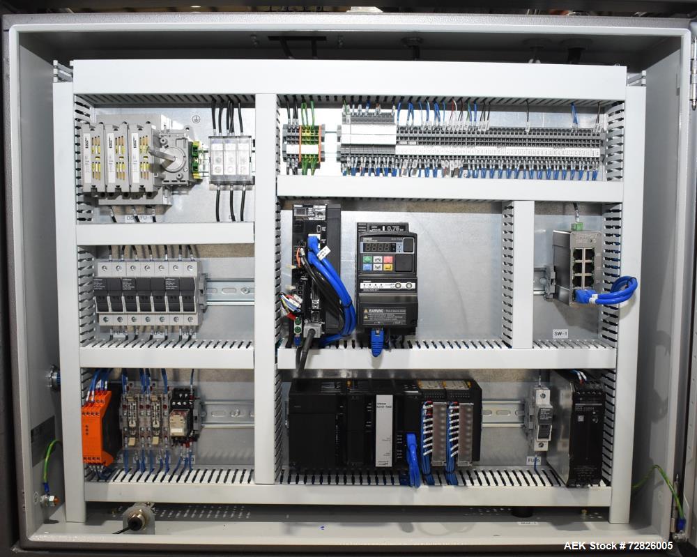 Unused- Endflex Small Footprint Carton 90 Degree Orienter, Model C0090 Carton Orienter. Product infeed, rotary wheel, discha...