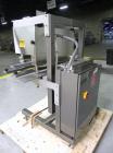 Used Palace Packing Model B3B-PO-A Inline Bottle Orienter. Machine is rated at speeds up to 300 bottles per minute. Does handle, neck, and panel orienting. Inline unit for installation over conveyors...