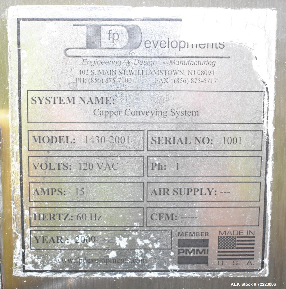Used FP Developments 44" Diameter Rotary Turn Table