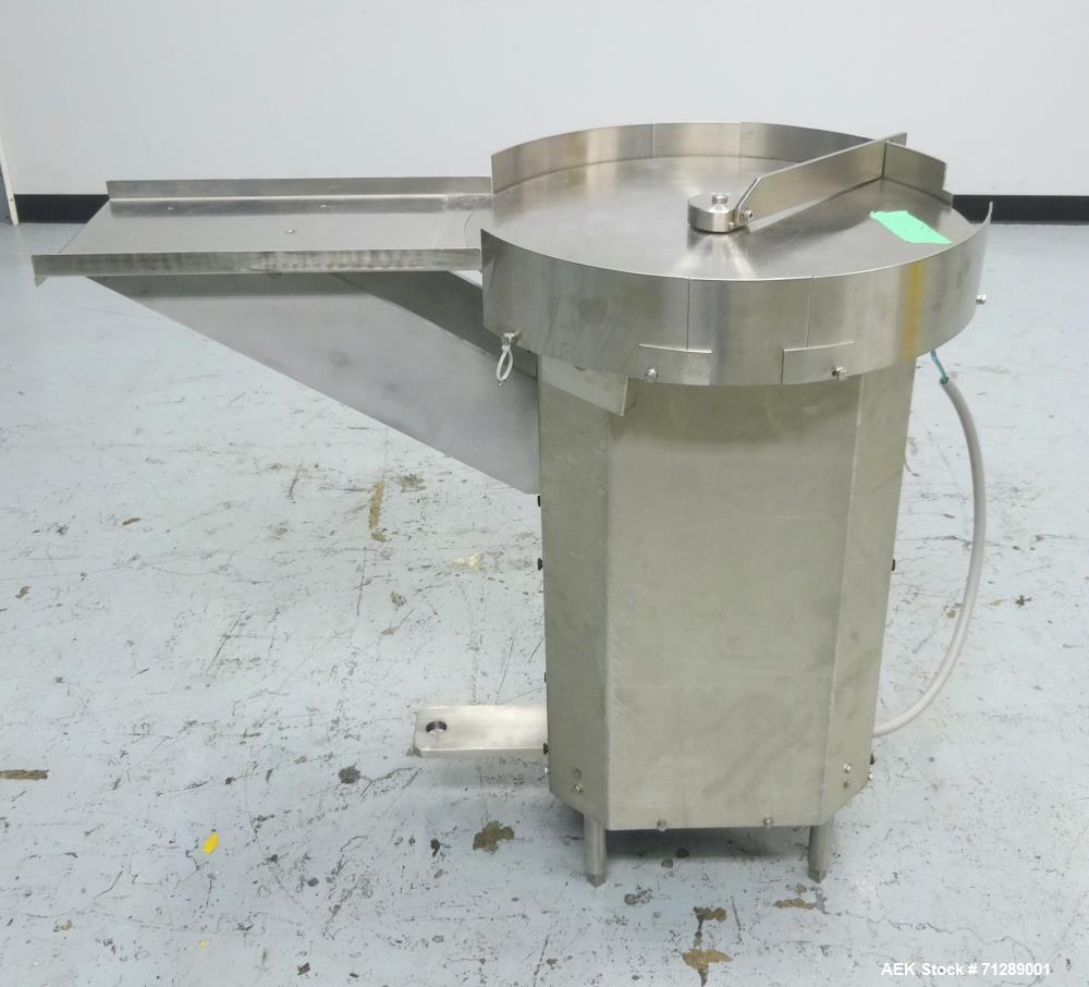 Used Cozzoli Machine Company Rotary Accumulation Table