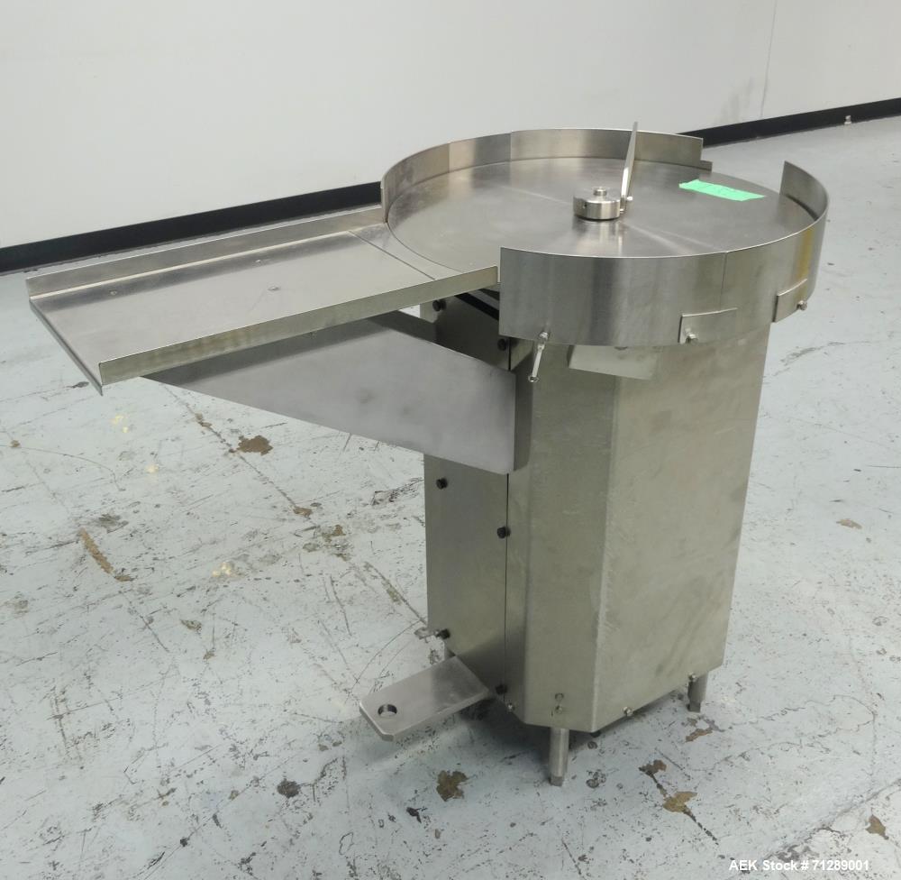 Used Cozzoli Machine Company Rotary Accumulation Table