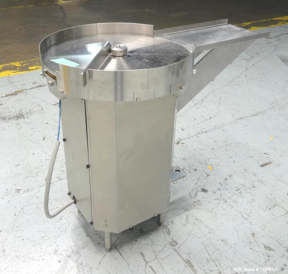 Used Cozzoli Machine Company Rotary Accumulation Table