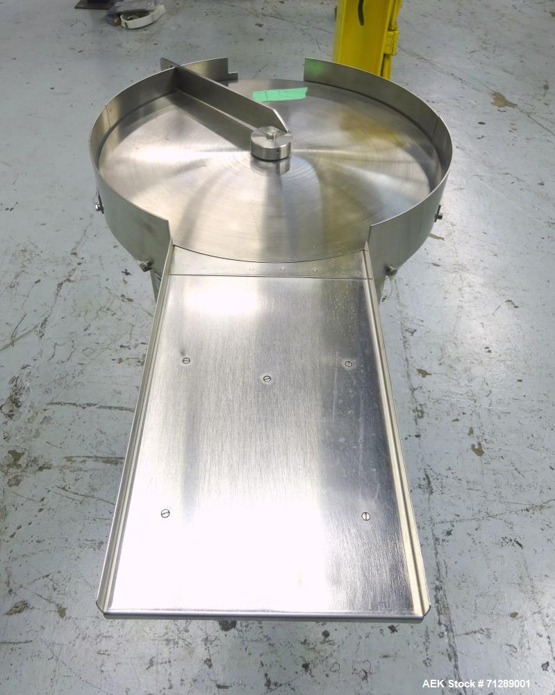 Used Cozzoli Machine Company Rotary Accumulation Table