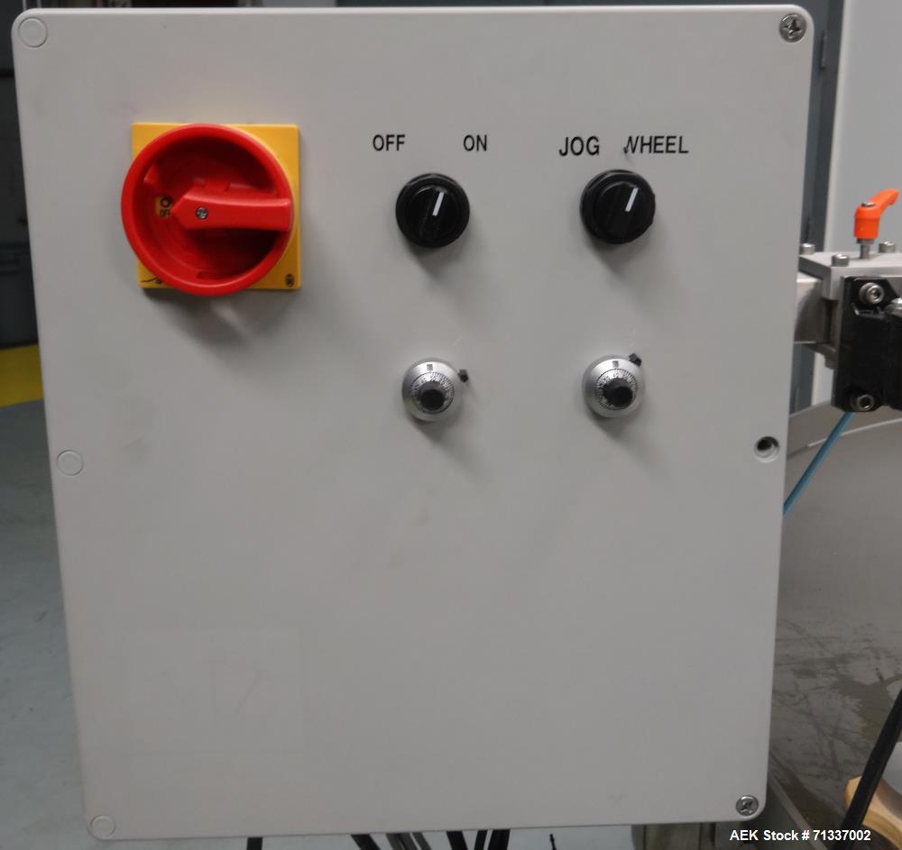 Used DL Tech Model DLTTS-72C Rotary Accumulation Table