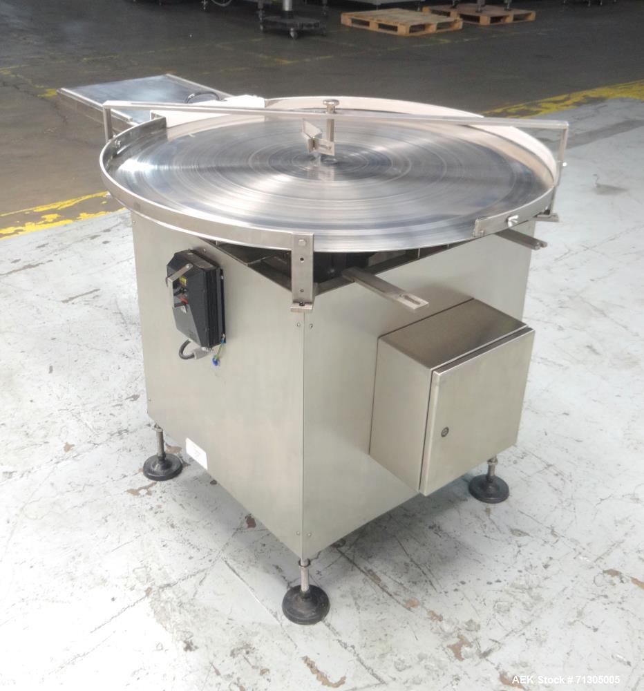Used Inc Rotary Accumulation Table