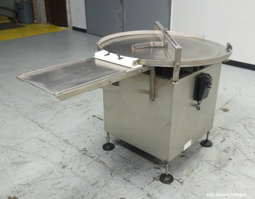 Used-Inc Rotary Accumulation Table