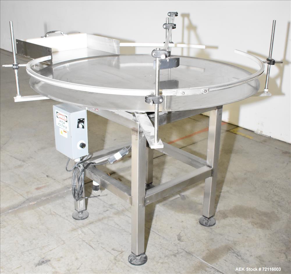 Used-Turn table (Disc). 115V. diameter 48"