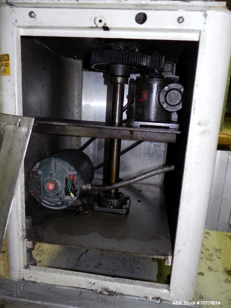 Used 36" diameter Rotary Turn Table. Has mild steel base. Stainless disc.