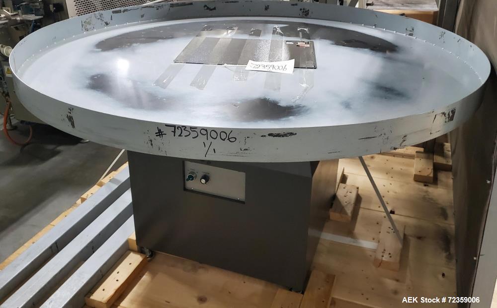 Used- Excel Packaging Systems 60" Diameter Rotary Turntable